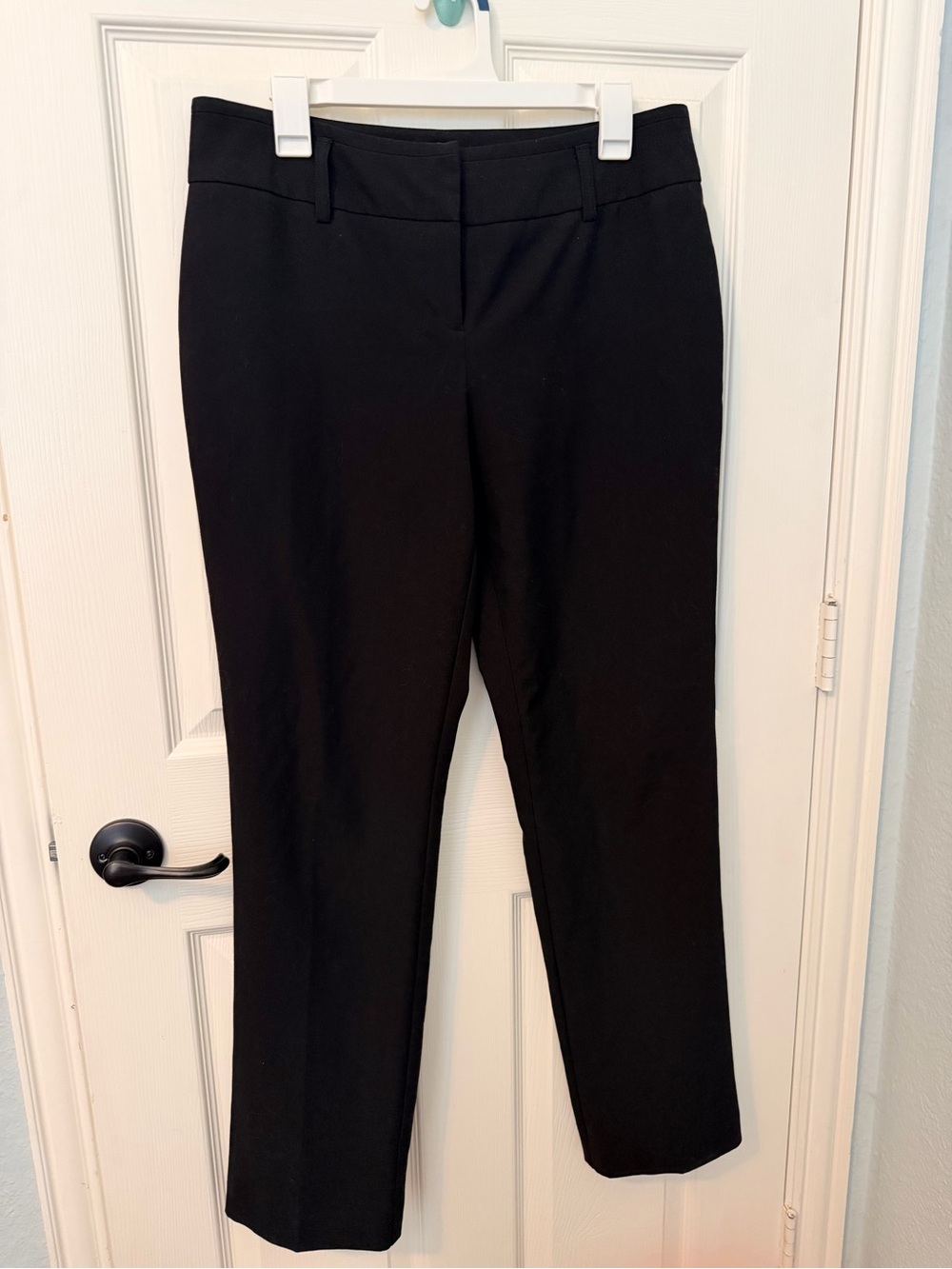 Worthington Black Slim Straight Dress Pants